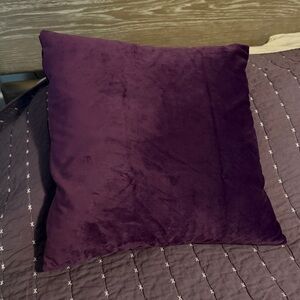 Purple/plum  Accent Pillow cover Set